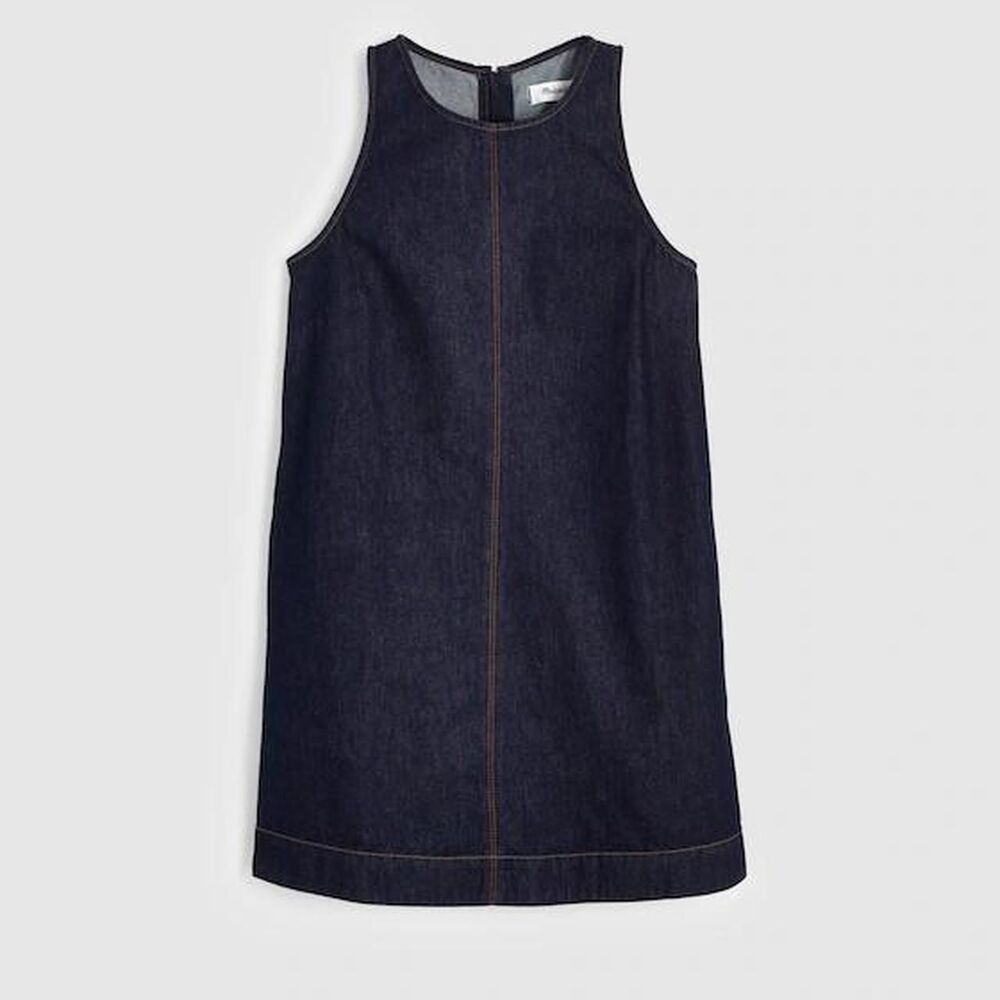 Madewell Women's Navy and Blue Dress